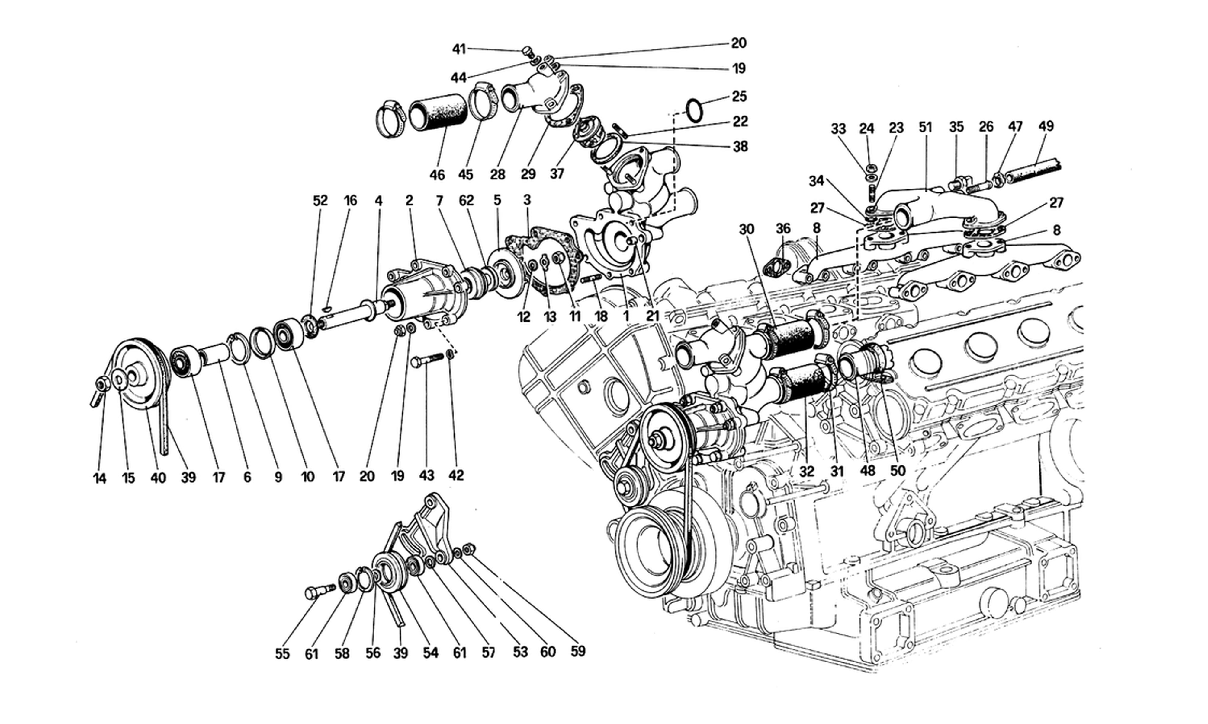 Schematic: Water Pump And Pipes