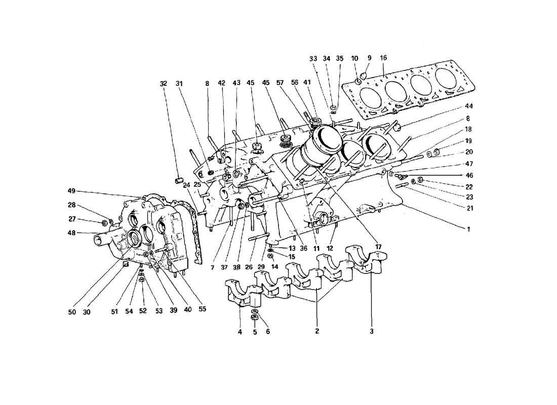 Schematic: Crankcase