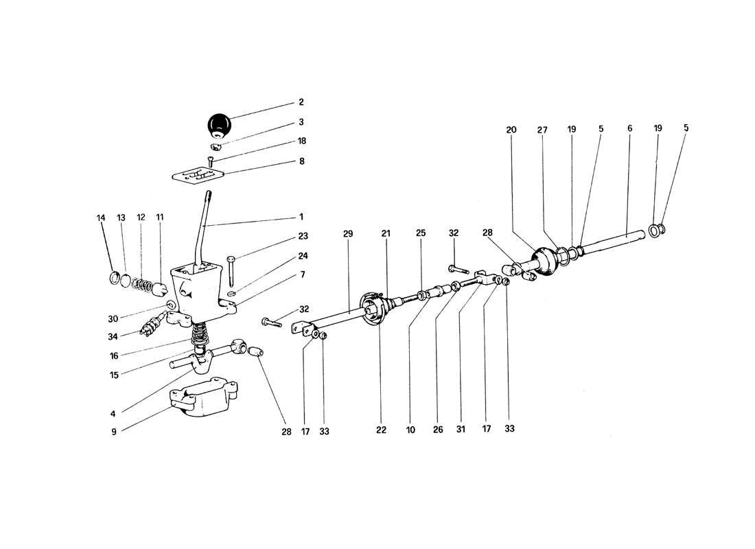 Schematic: Outside Gearbox Controls