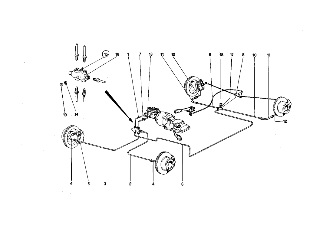 Schematic: Brake System