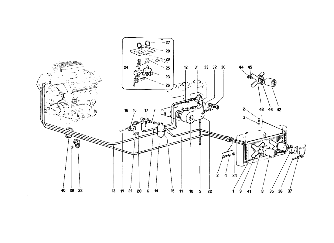 Schematic: Air Conditioning System