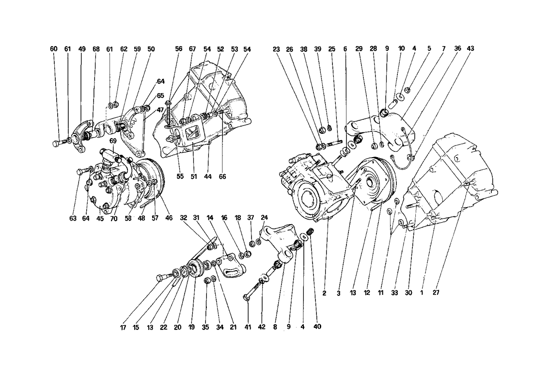 Schematic: Air Conditioning Compressor And Controls