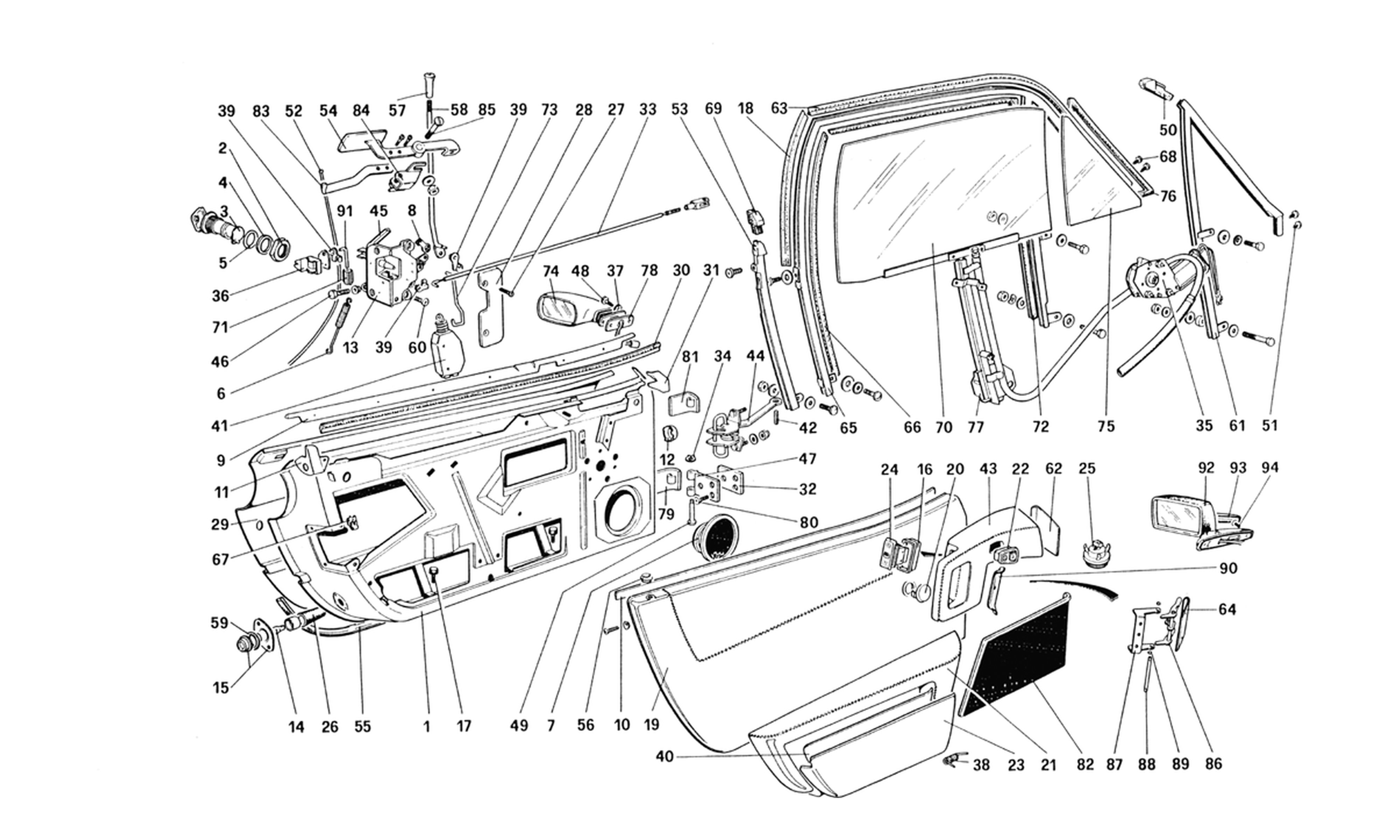 Schematic: Doors