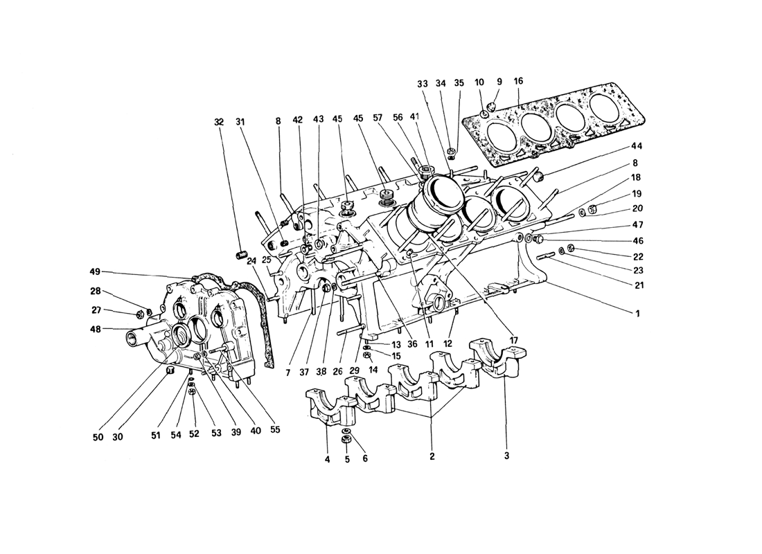 Schematic: Crankcase