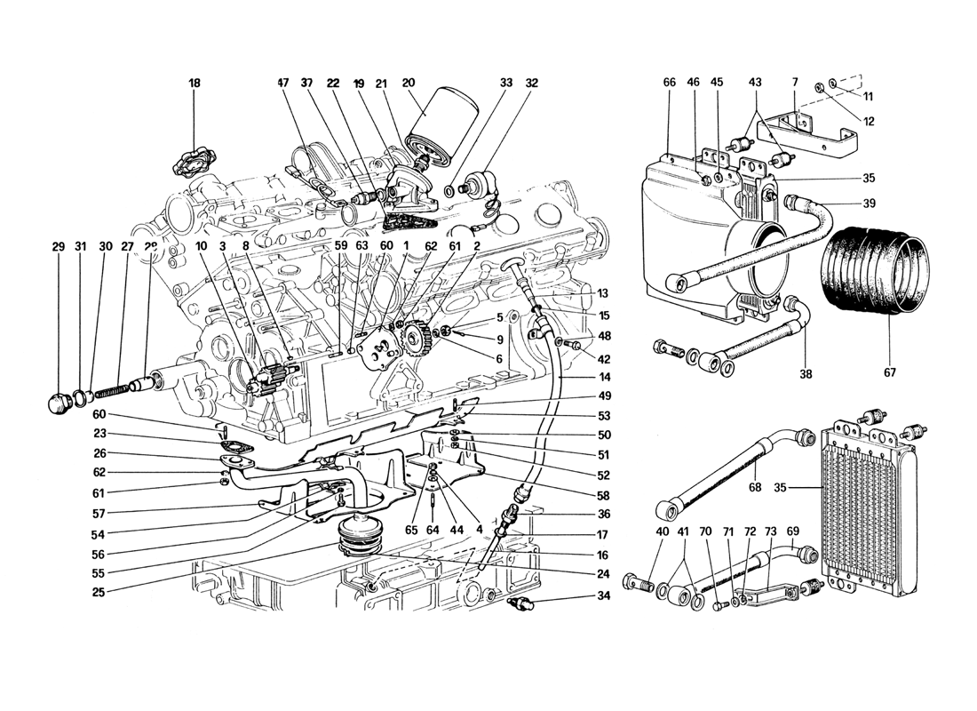 Schematic: Lubrication System