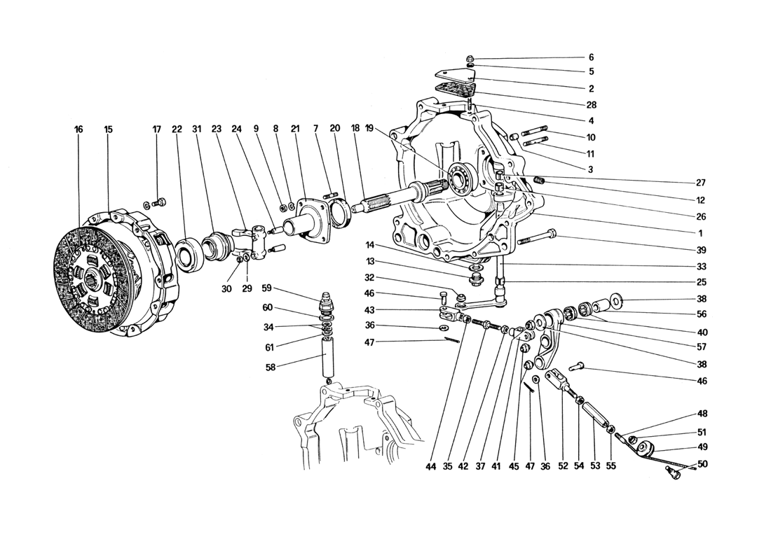 Schematic: Clutch And Controls