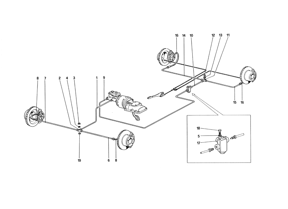 Schematic: Brake System