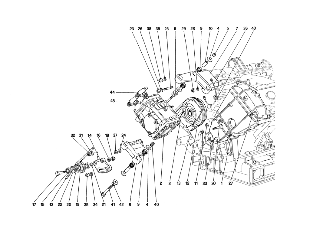 Schematic: Air Conditioning Compressor And Controls (For U.S. Version)