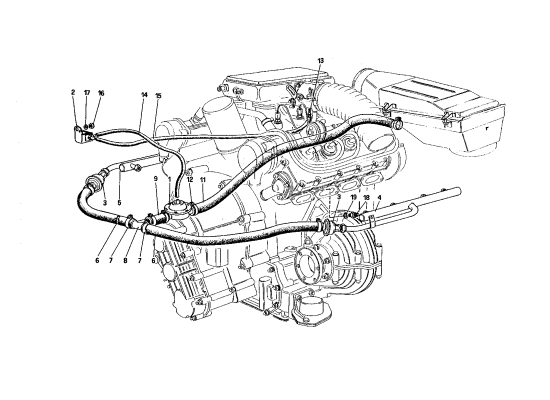 Schematic: Air Injection (For U.S. Version)