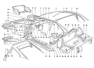 Body Shell - Inner Elements (For Aus And Ch87 And Ch88)