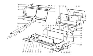 Luggage And Passenger Compartment Insulation (Untill Car No. 66965 - Not For Us - Aus - Ch87 - Sa - J)