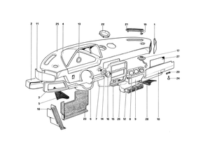 Instruments Panel (From Car No. 71597)