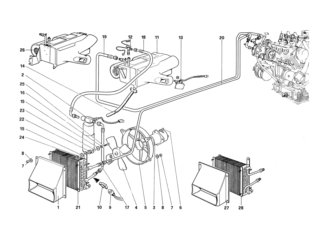 Schematic: Air Conditioning System