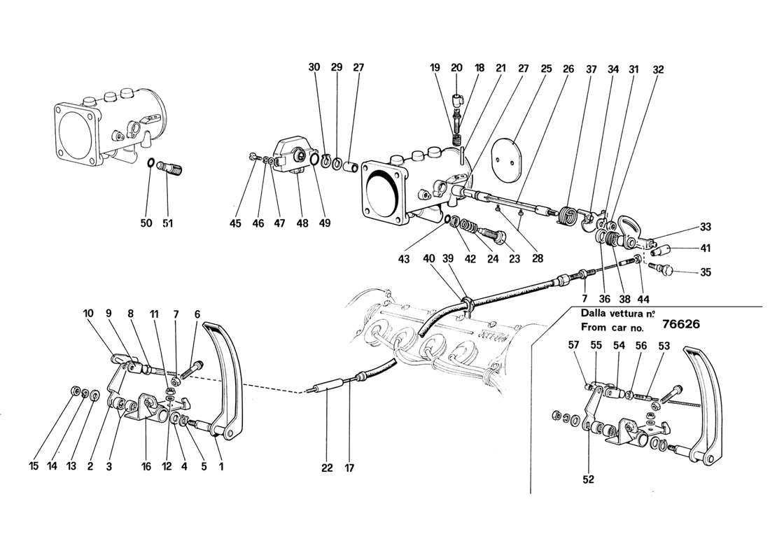 Schematic: Throttle Housing And Linkage