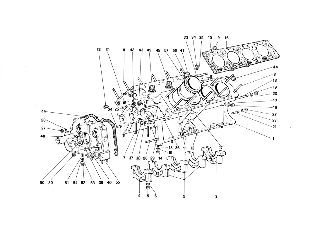 Schematic: Crankcase