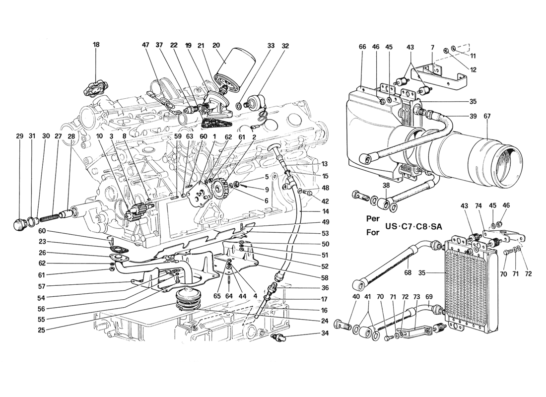 Schematic: Lubrication System