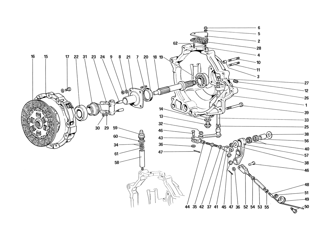 Schematic: Clutch And Controls