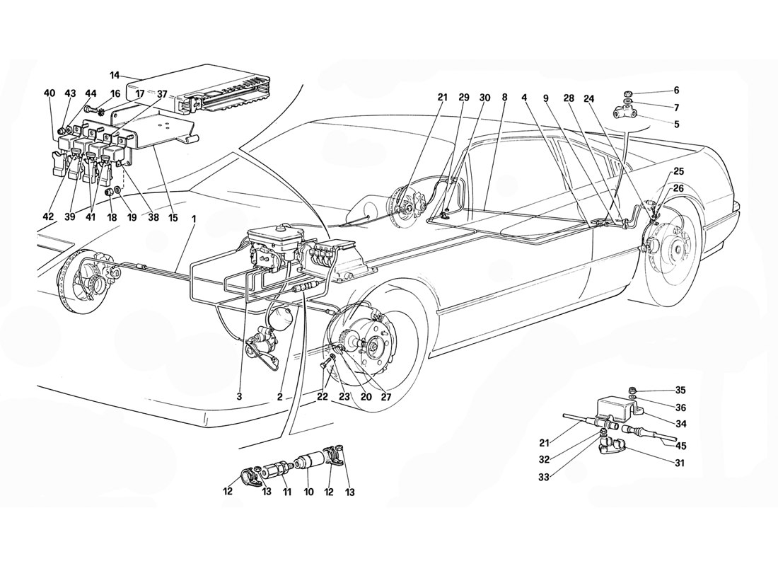 Schematic: Anti Skid System