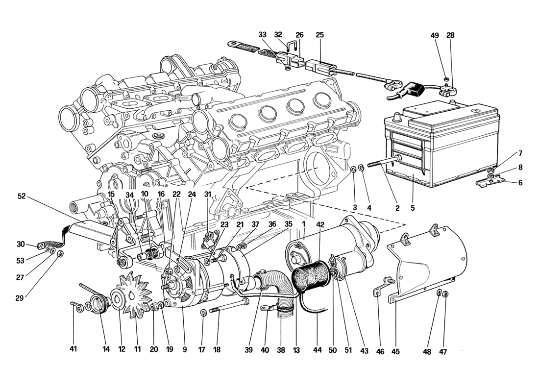 Schematic: Electric Generating System