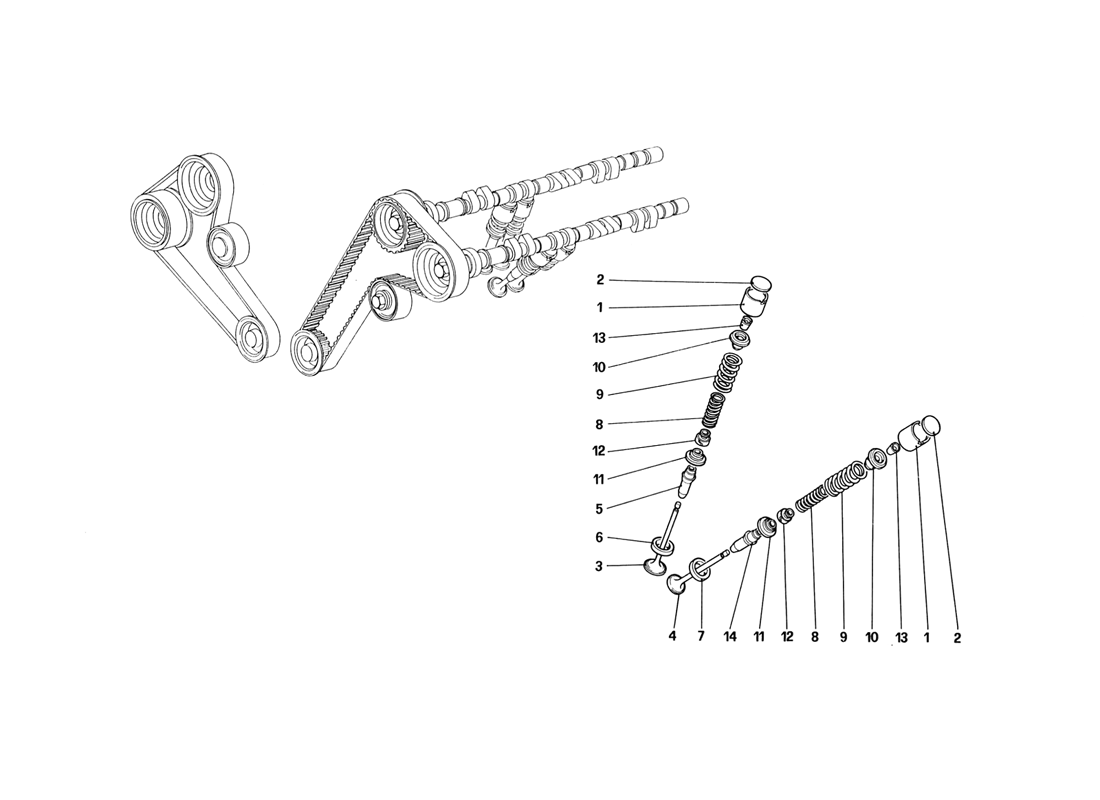 Schematic: Timing System - Tappets