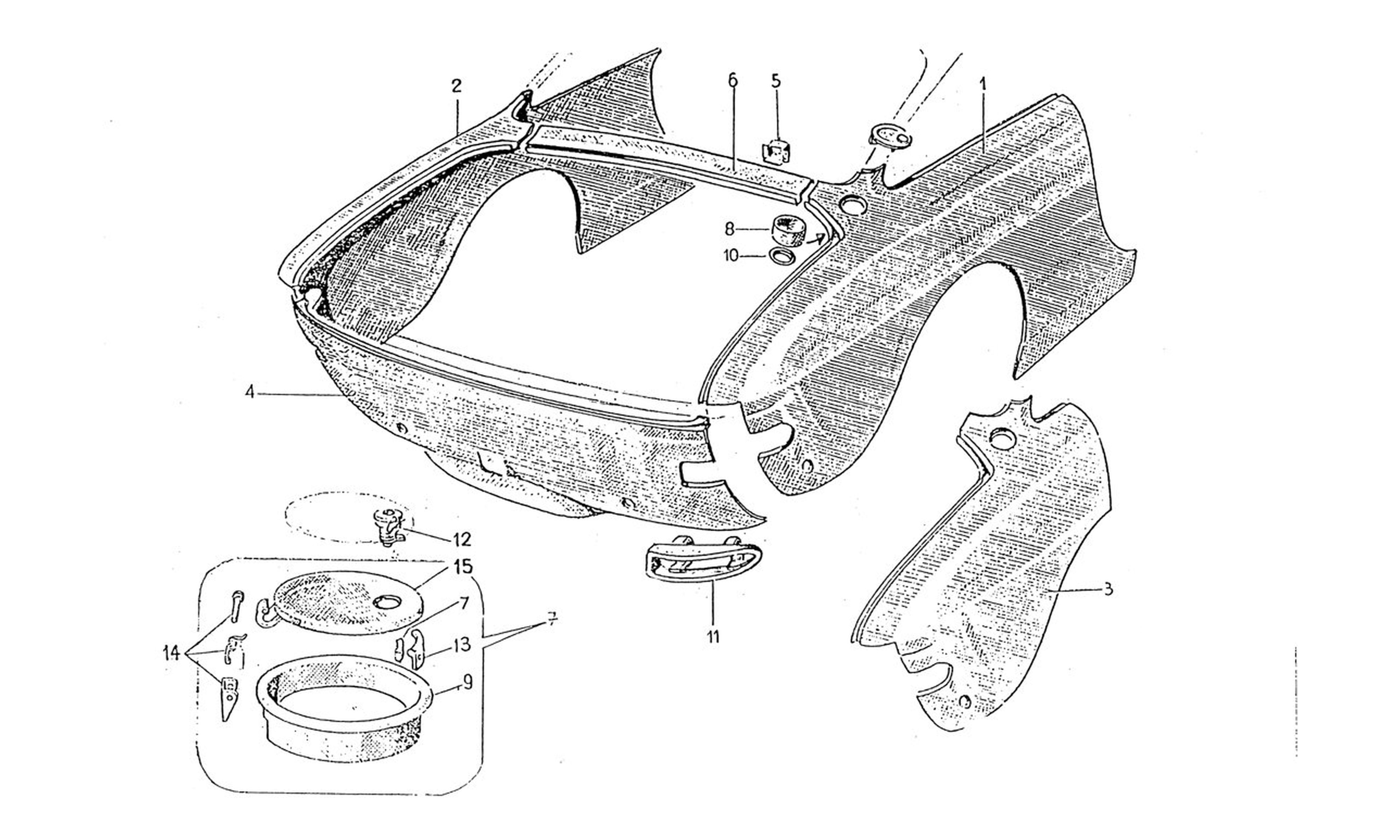 Schematic: Rear End Panels