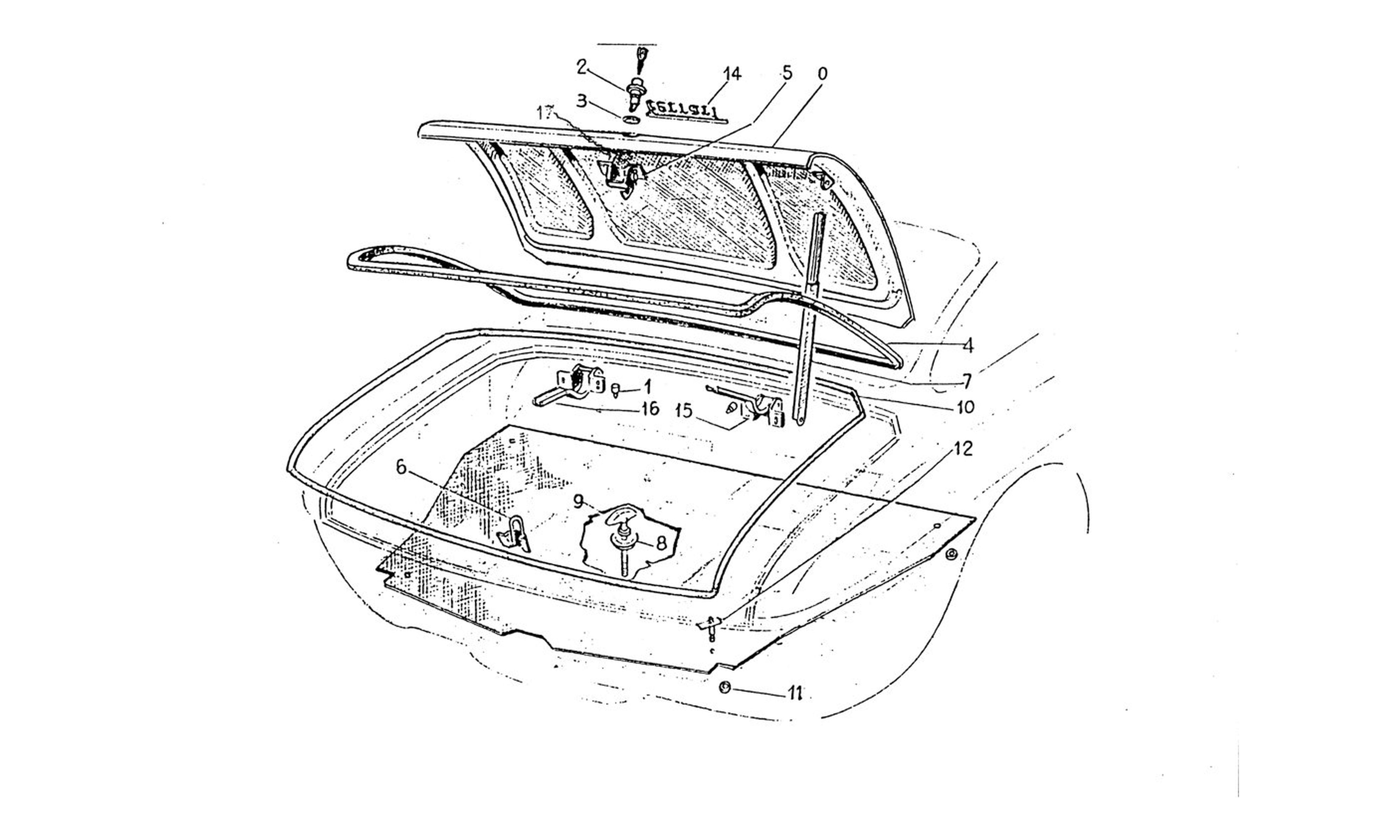 Schematic: Boot Compartment (Edition 2 + 3)