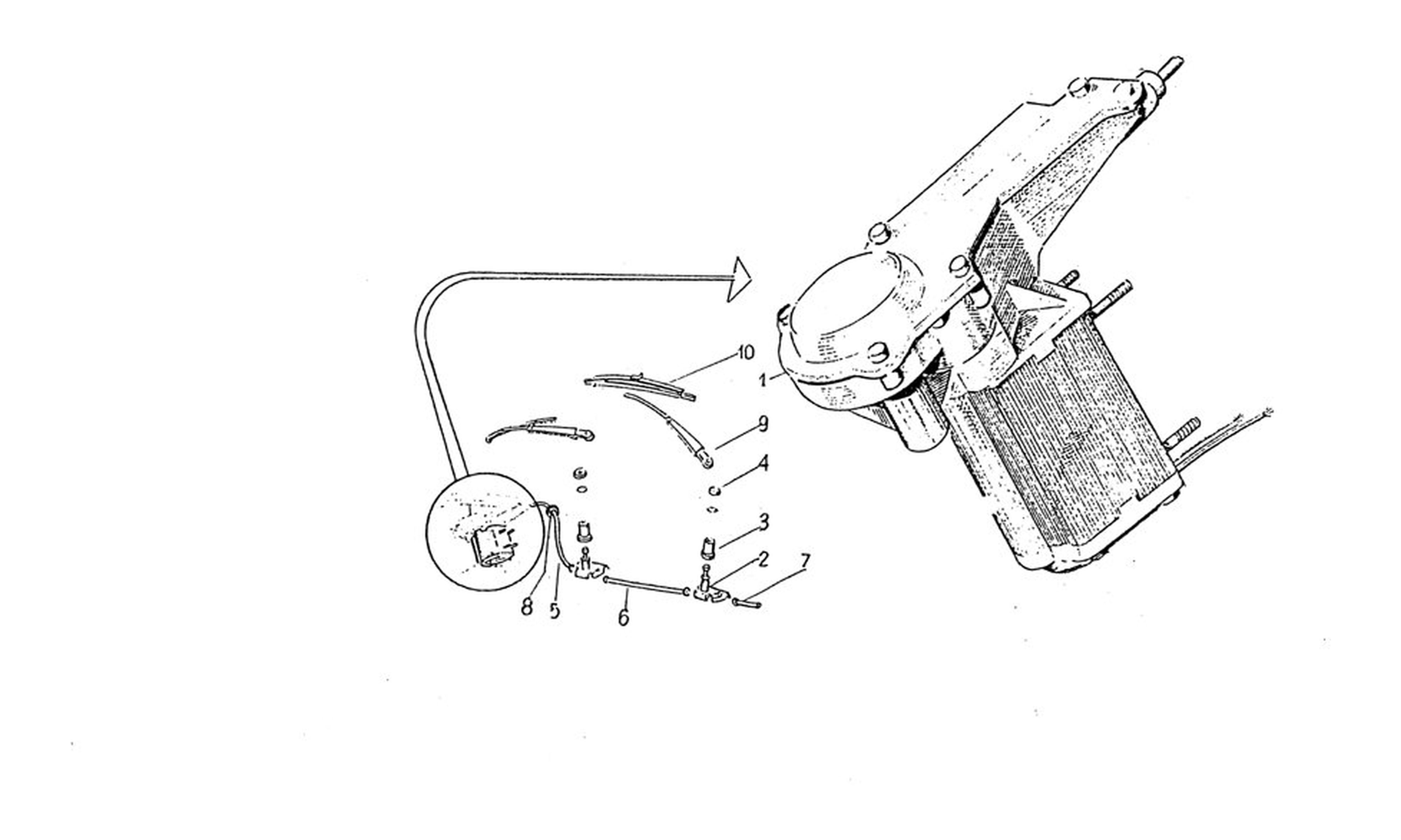 Schematic: Wiper Motor