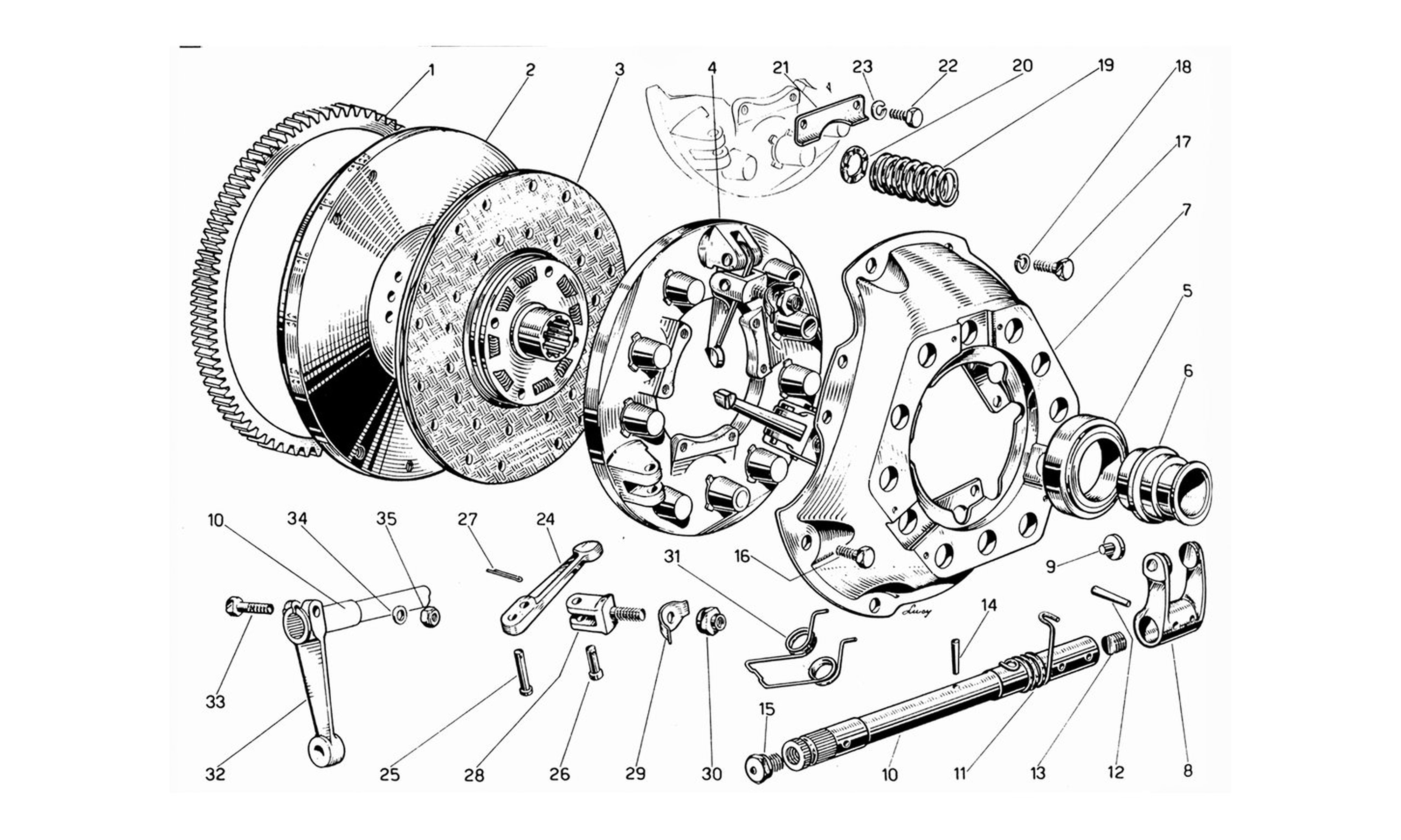 Schematic: Clutch