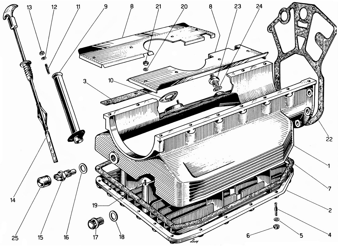 Schematic: Oil Sump