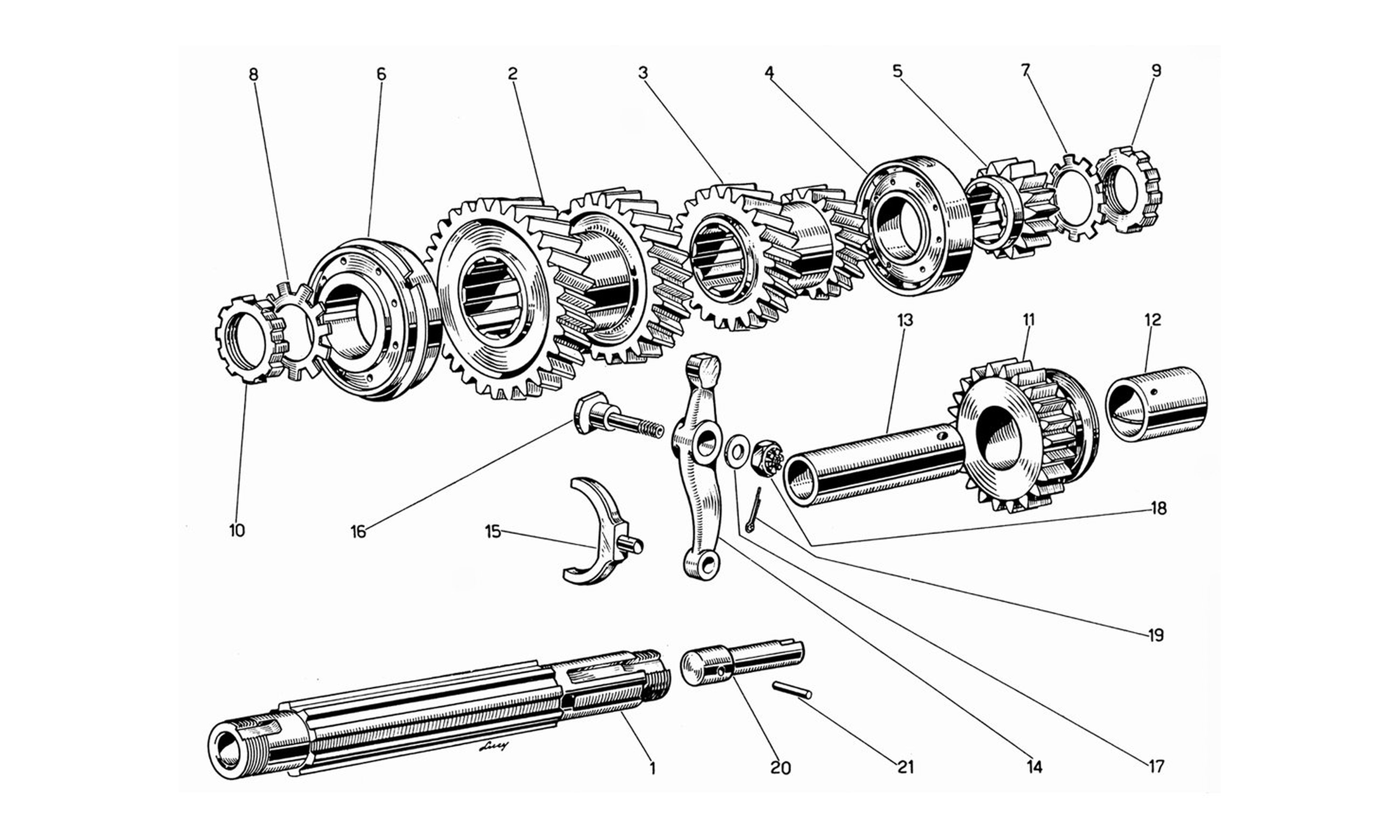 Schematic: Countershaft