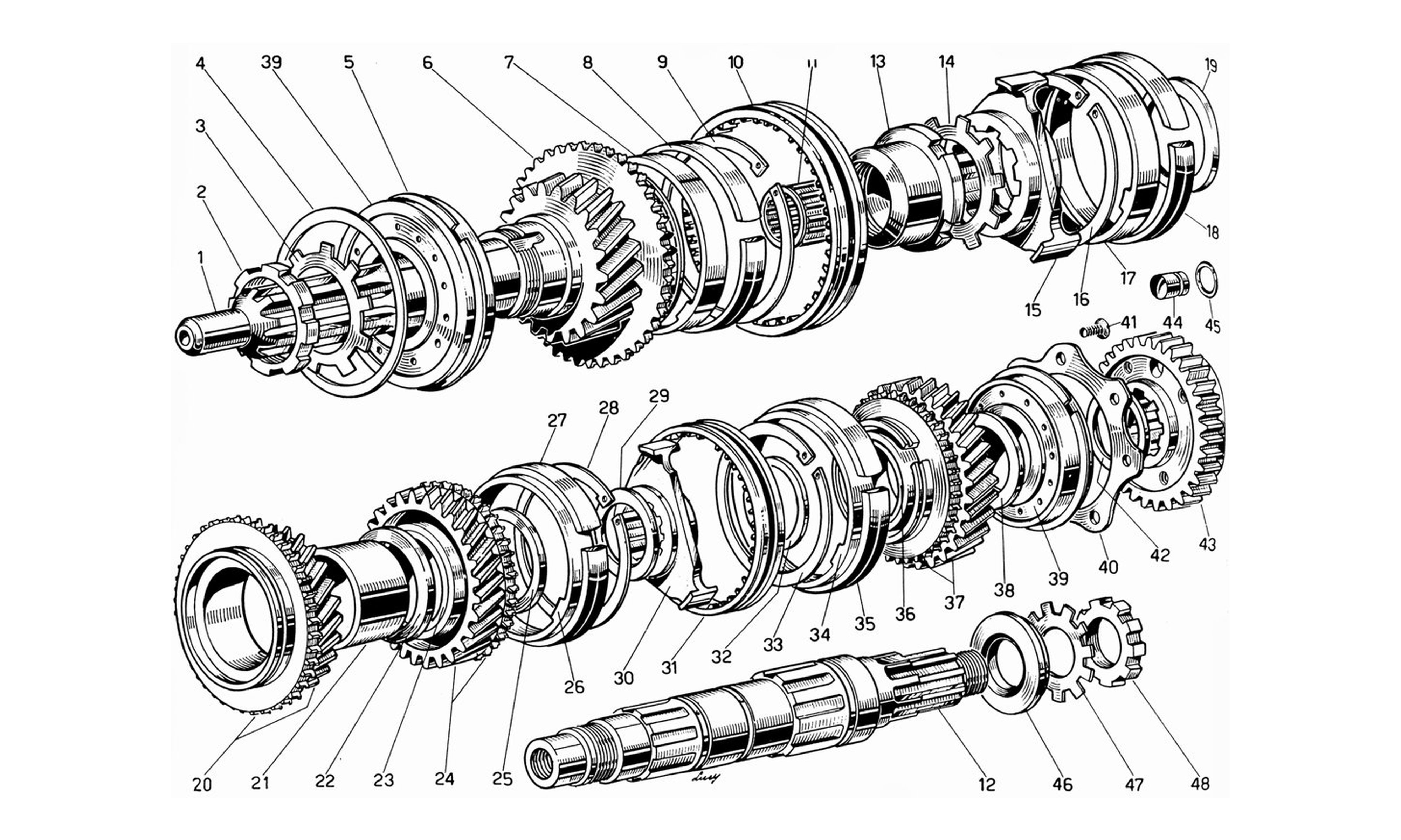 Schematic: Output Shaft