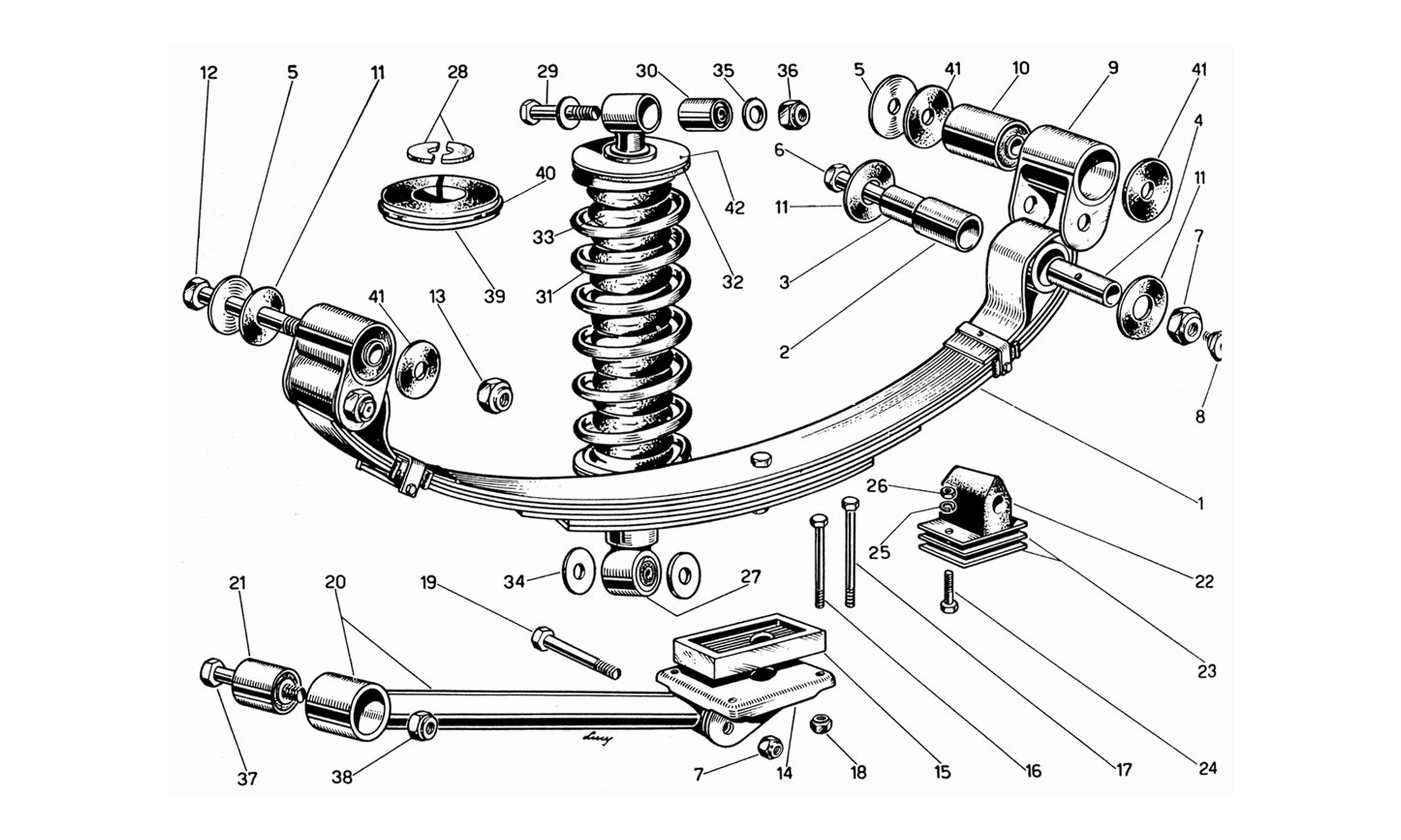 Schematic: Rear Suspension