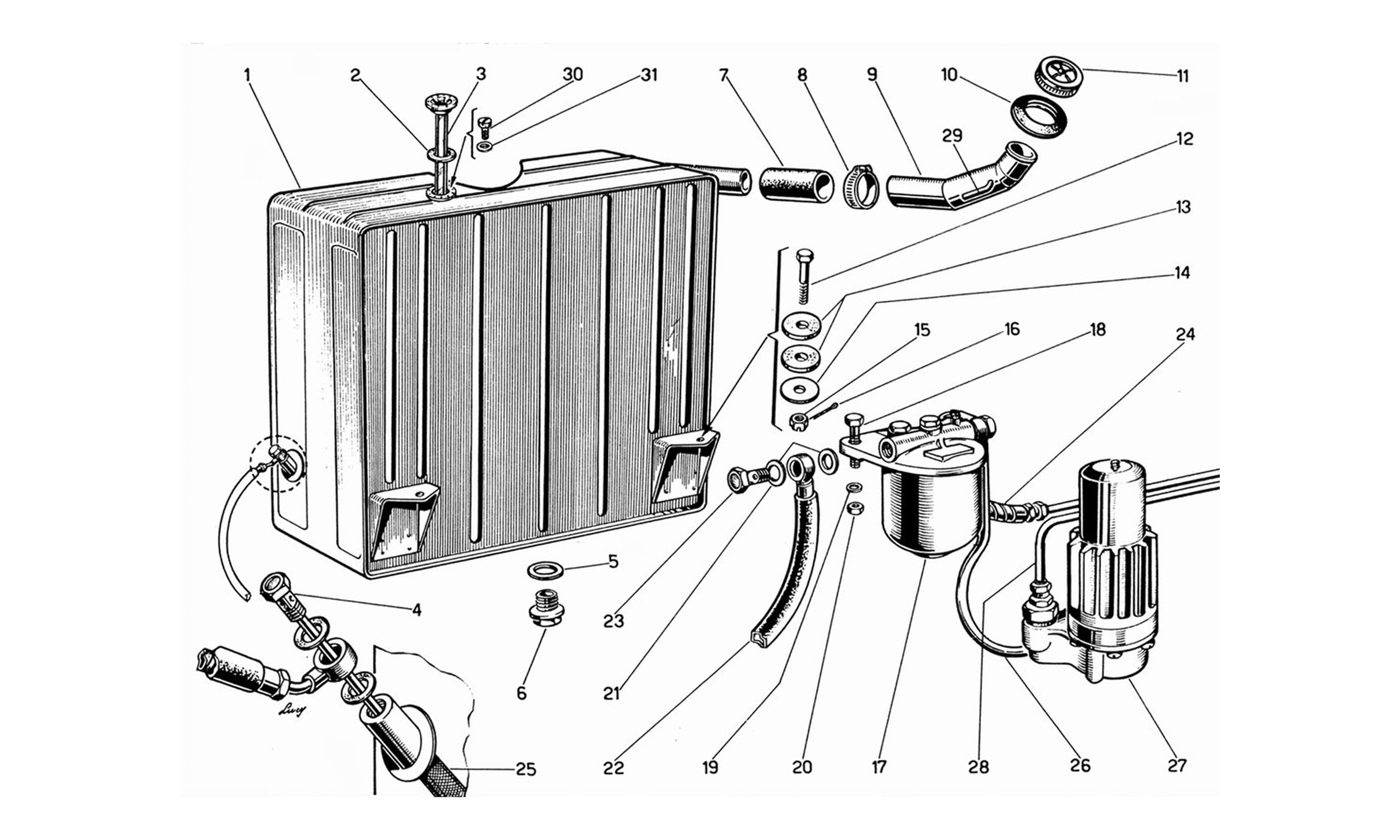 Schematic: Fuel Tank