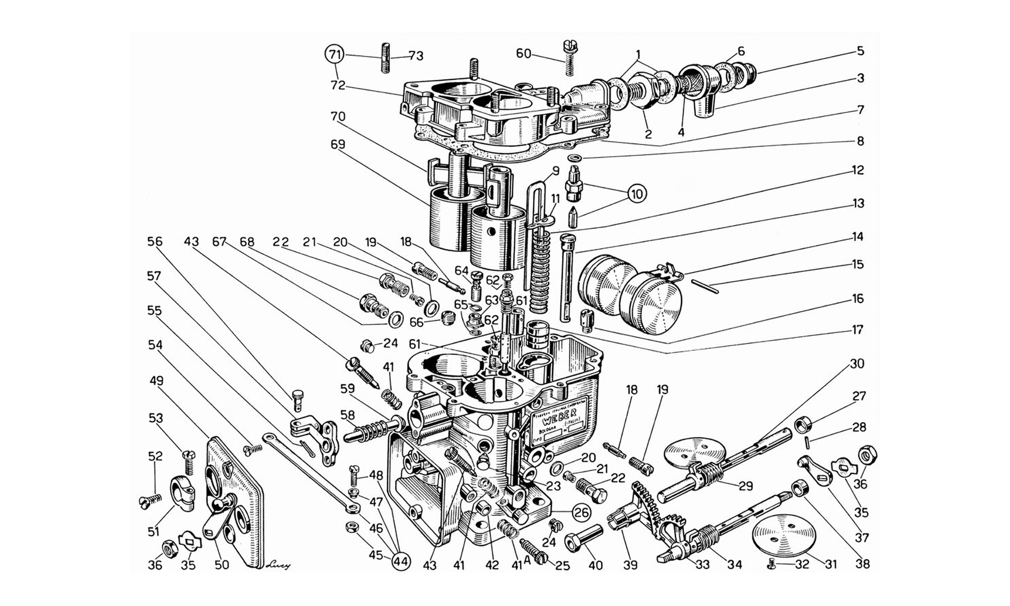 Schematic: Carburettor