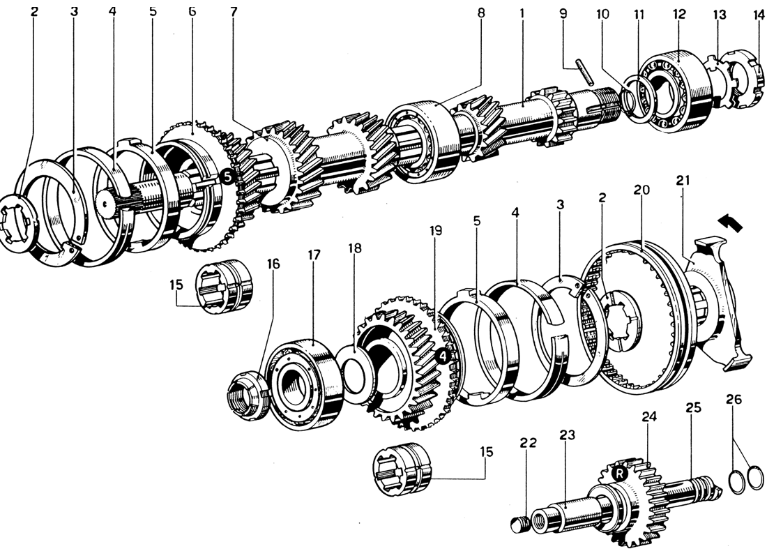 Schematic: Output Shaft