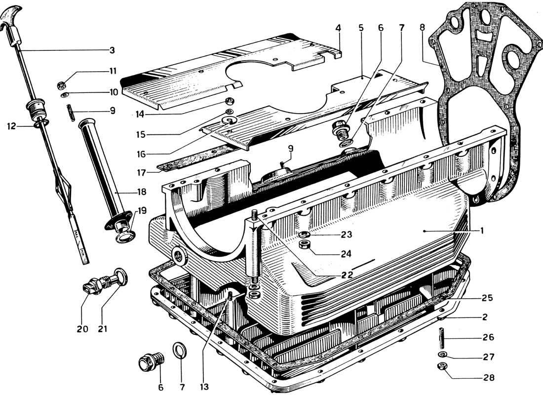 Schematic: Oil Sump