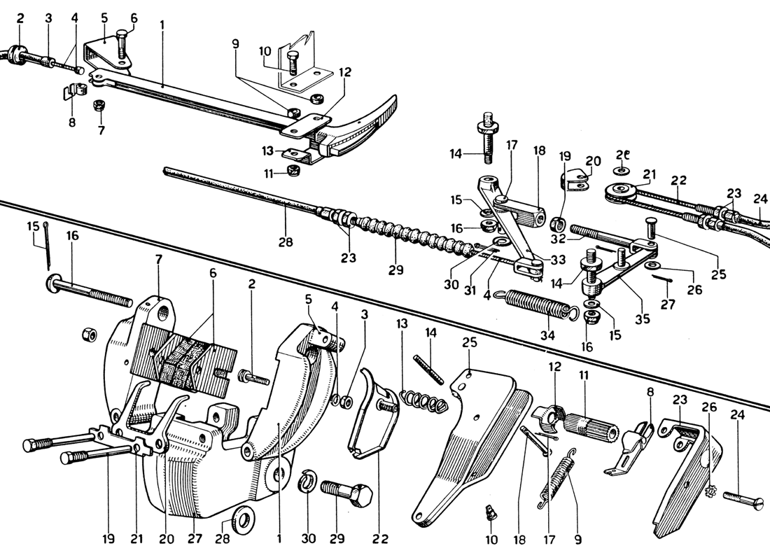 Schematic: Hand-Brake Control