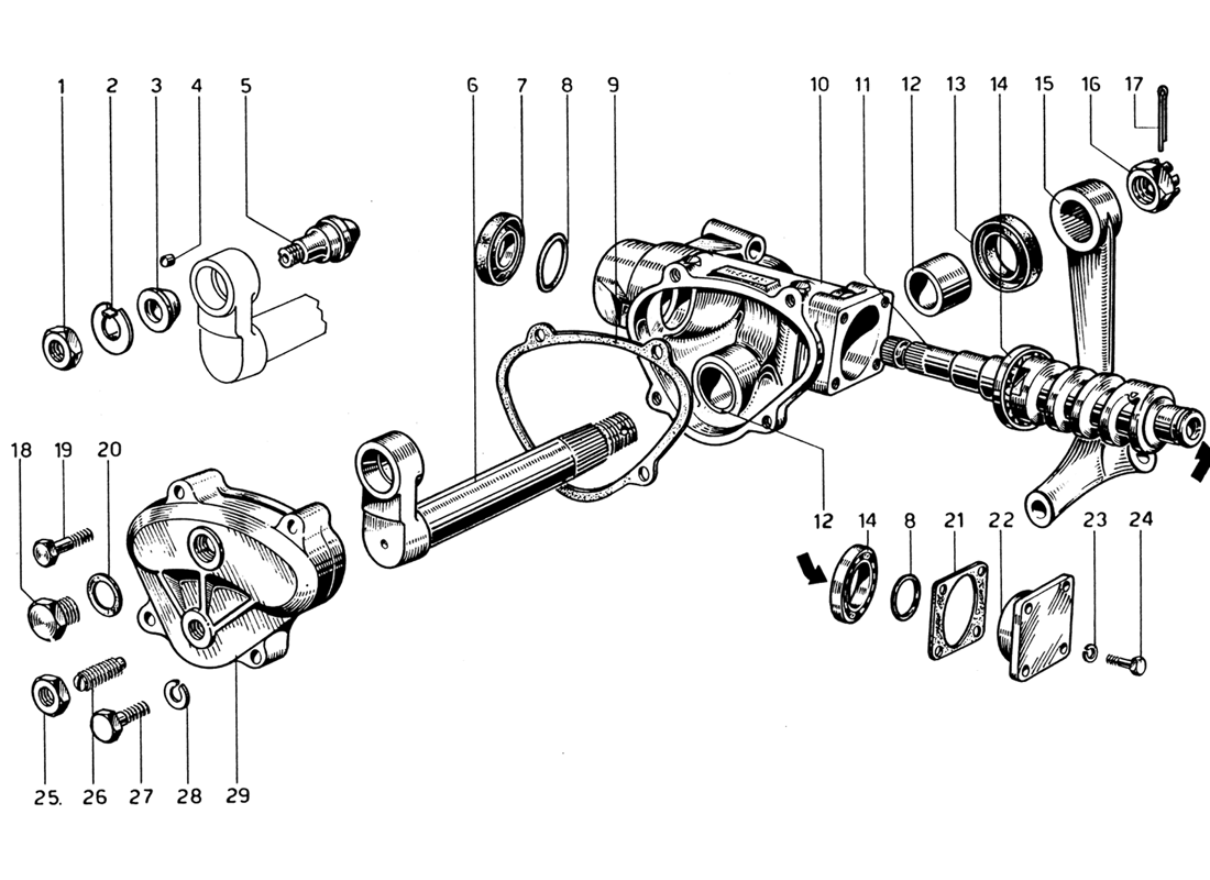 Schematic: Steering Box