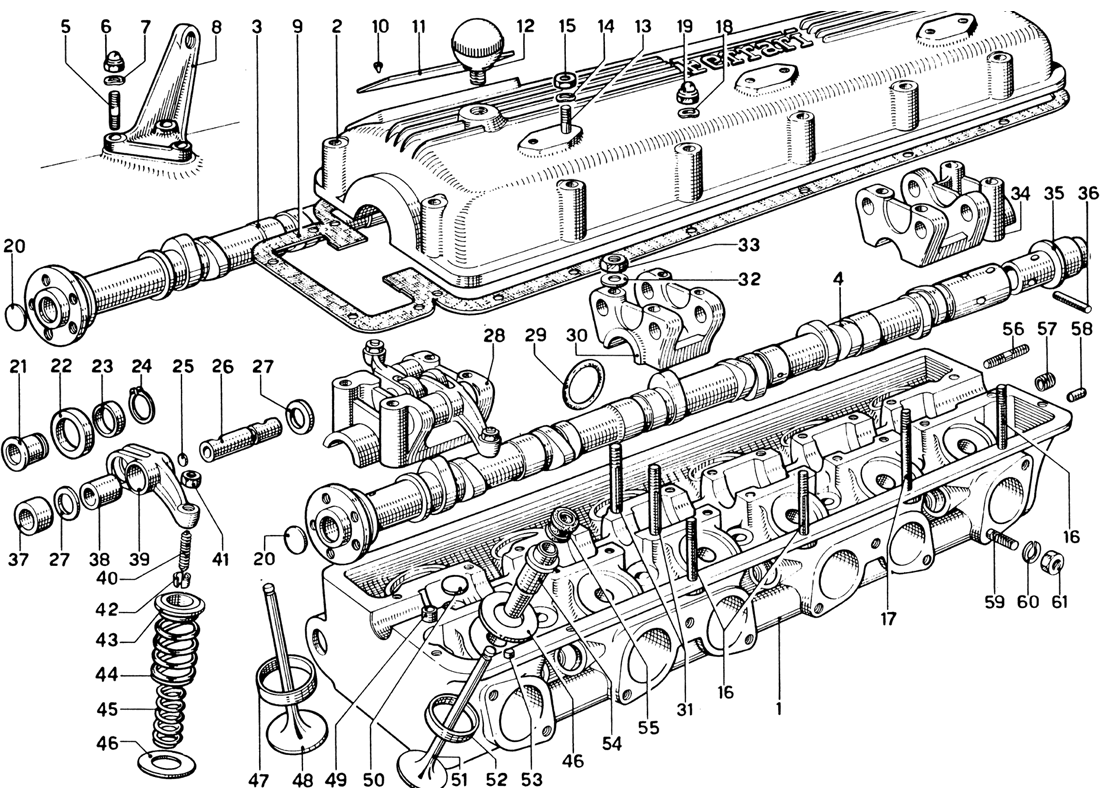 Schematic: Cylinder Heads