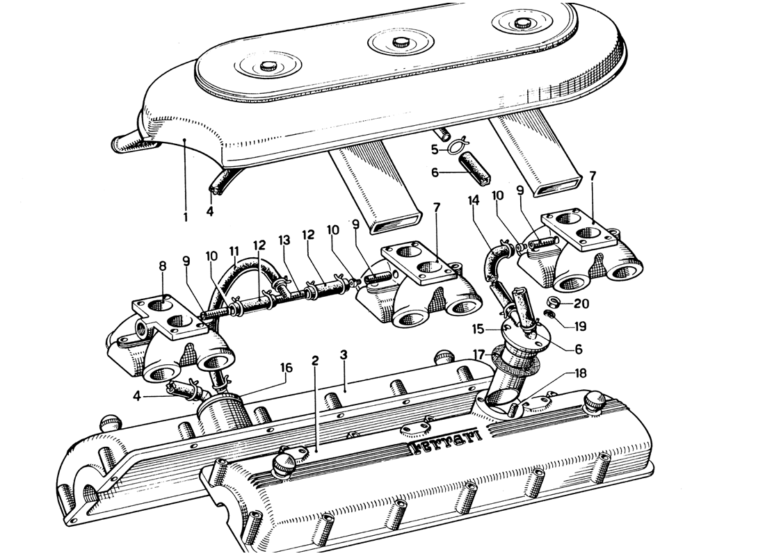 Schematic: Air Filter With Blow-By