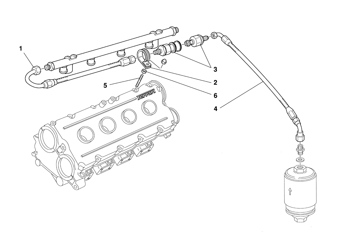 Schematic: Fuel Feed System