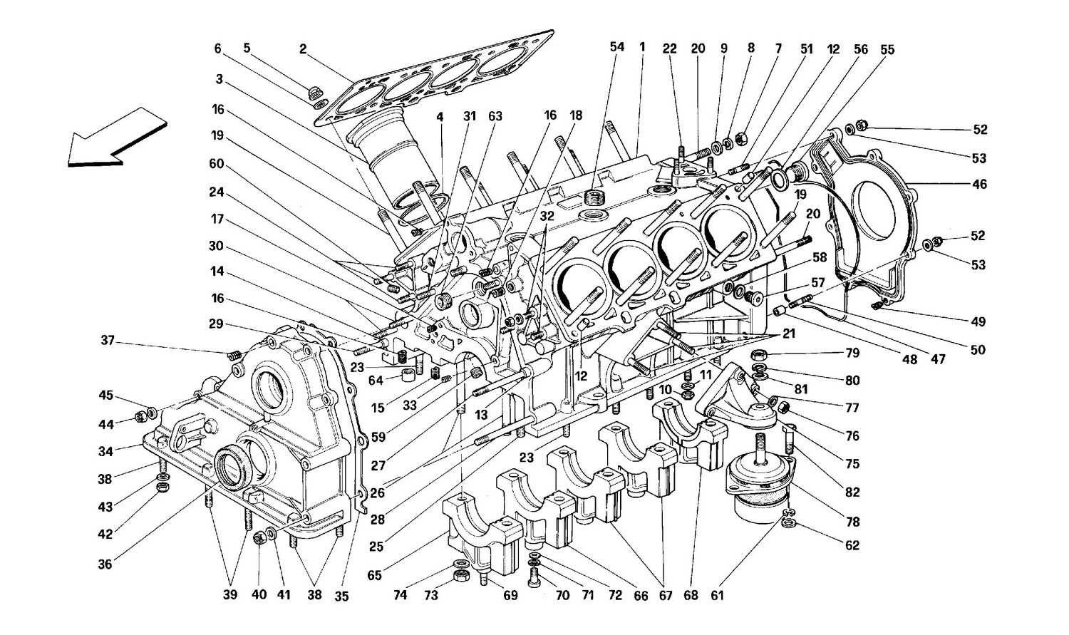 Schematic: Crankcase