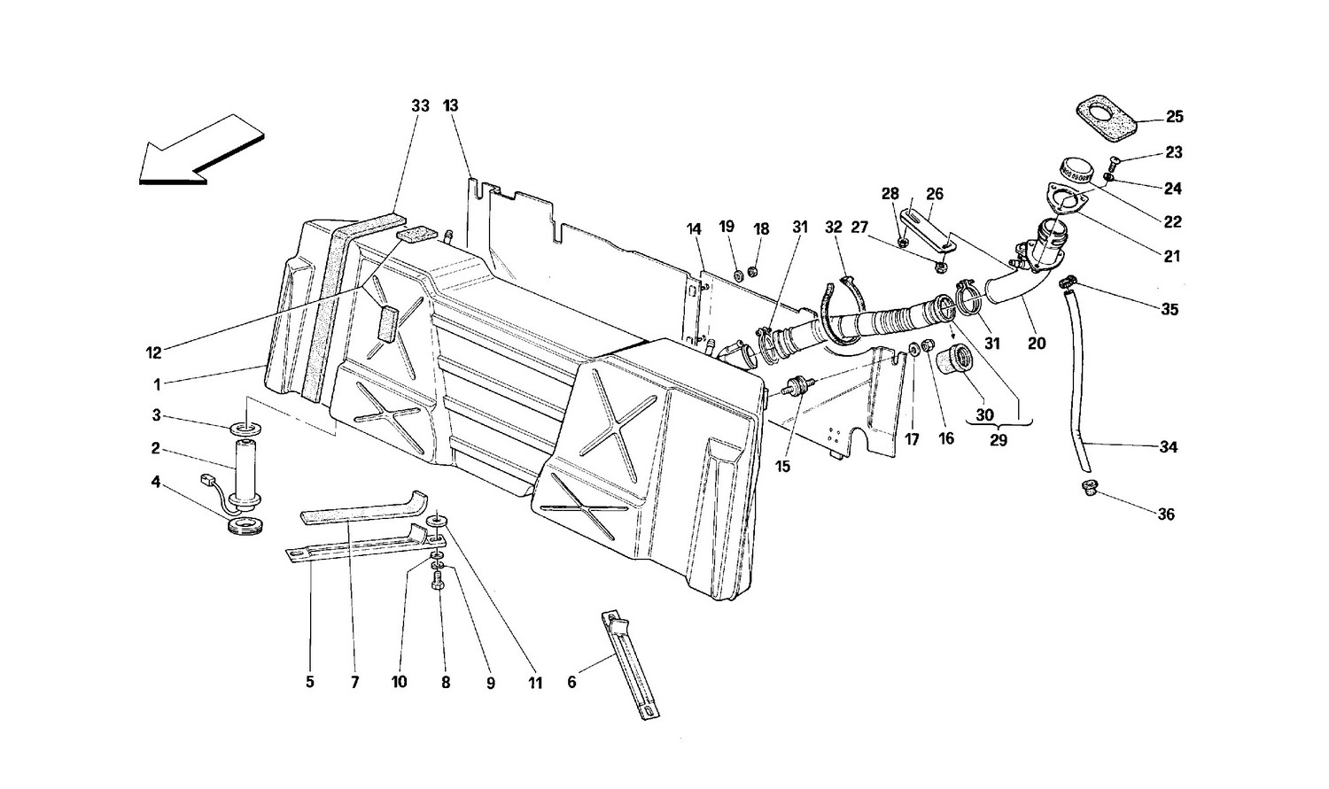 Schematic: Fuel Tank