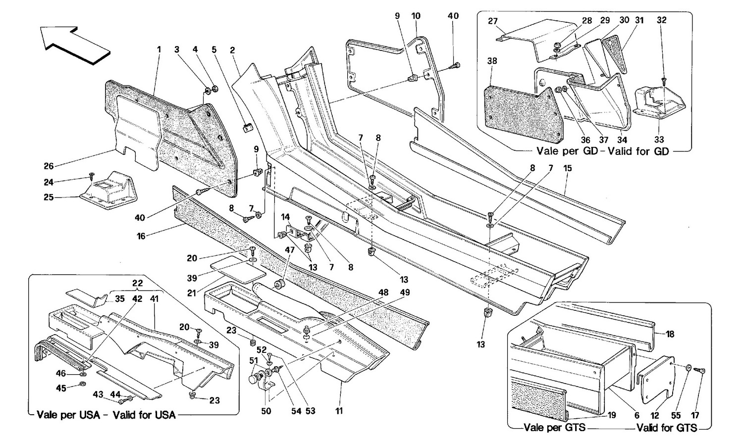 Schematic: Tunnel - Framework And Trims