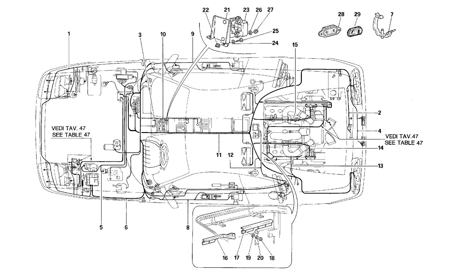 Schematic: Electrical System -Not For Usa And Cdn-