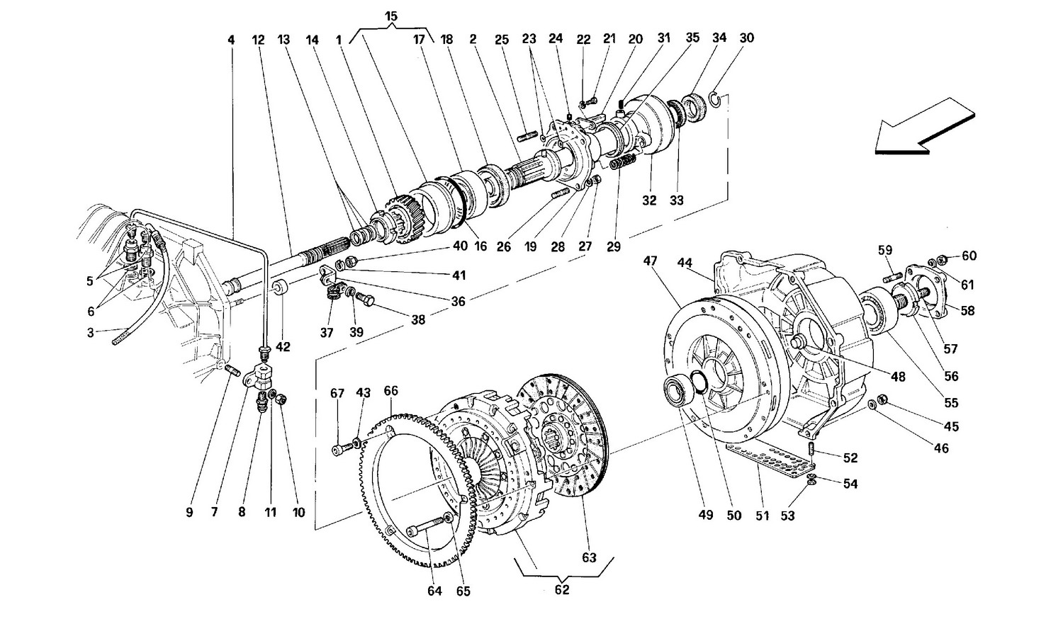 Schematic: Clutch And Controls