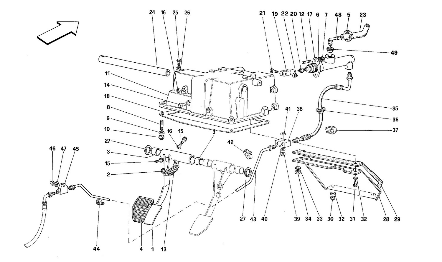 Schematic: Clutch Release Control -Valid For Gd-