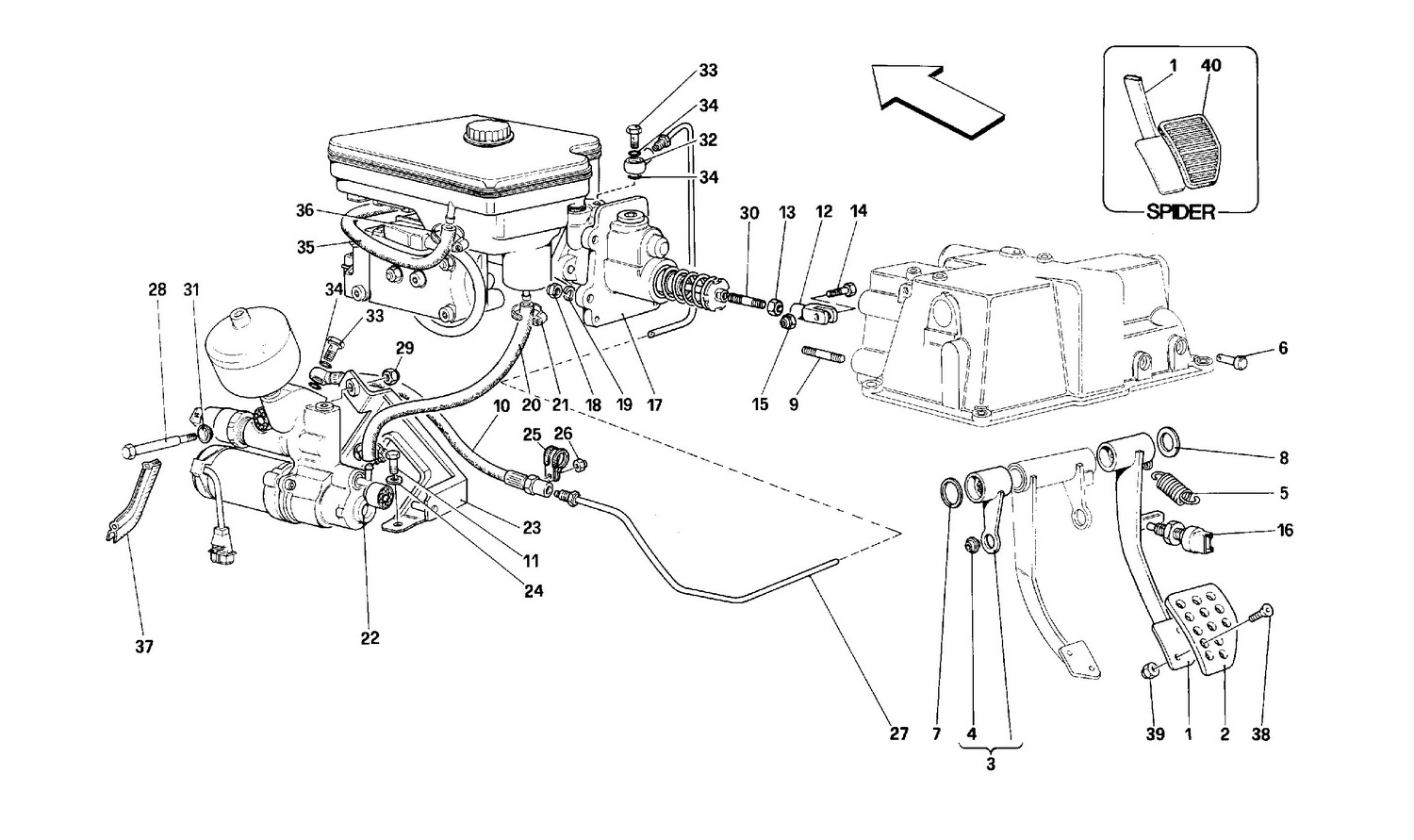 Schematic: Brake Hidraulic -Not For Gd-