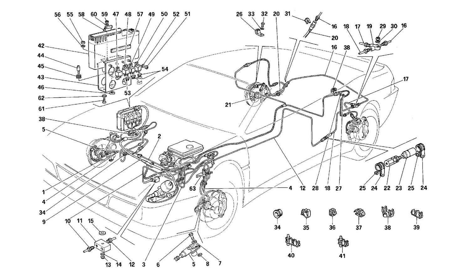 Schematic: Brake System