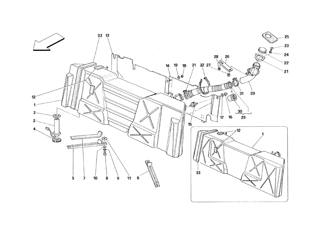 Schematic: Fuel Tank